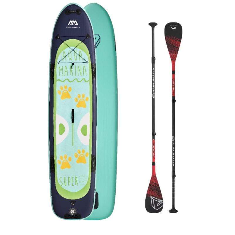 Aqua Marina 12'2 Super Trip Inflatable SUP kit paddle