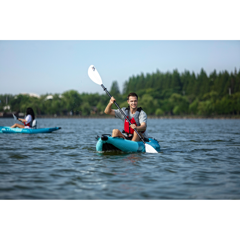 2 people on BETTA-312 Recreational Inflatable Kayaks
