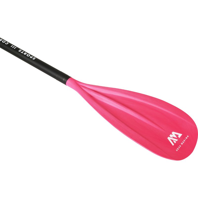 Aqua Marina Sports III SUP Coral 2022 - Paddle Blade - Front face