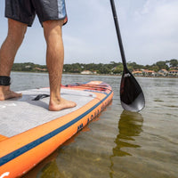 Thumbnail for Aqua Marina Sports III Adjustable Aluminum iSUP Paddle 2023 - Paddleboarding