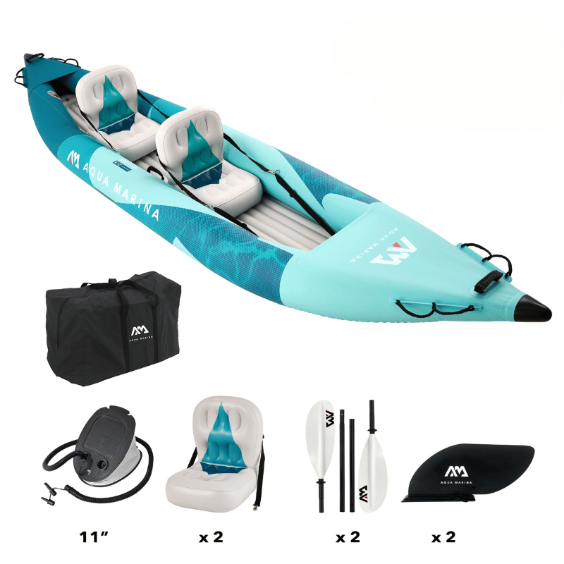 All the accessories for Aqua Marina 13'6″ BETTA-412 Recreational 2-Person Inflatable Kayak (2026)