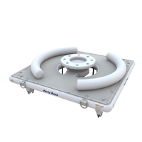 Thumbnail for AquaBanas Party Bana 11'x11' Inflatable Floating Platform – Deck Only - No QS