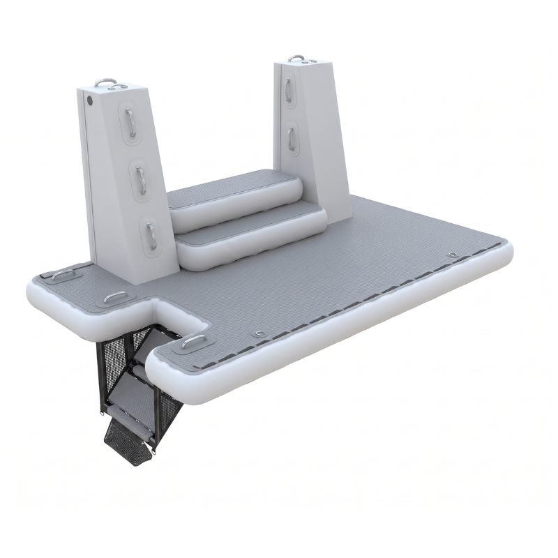 AquaBanas Step Bana 250 Inflatable Dock and Yacht Platform