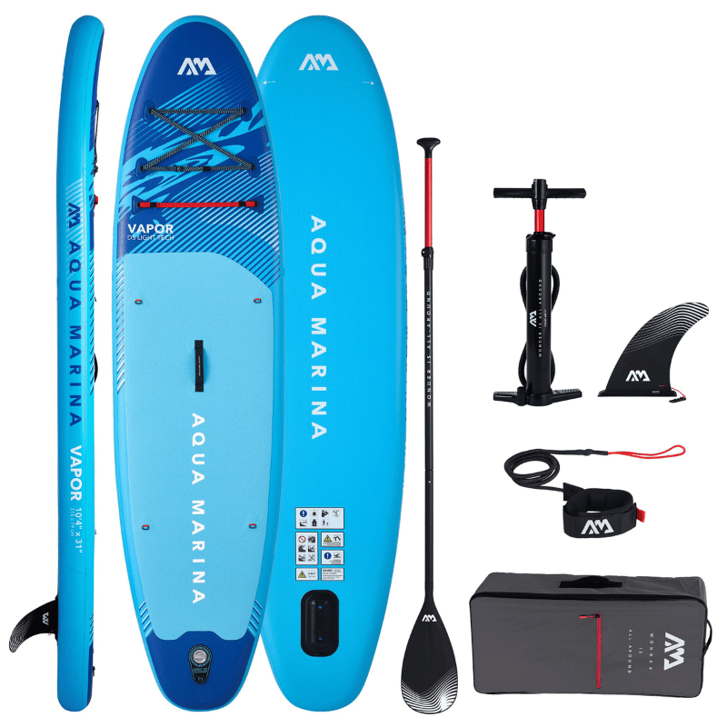Aqua Marina 10'4" VAPOR 2026 Inflatable Paddle Board Package