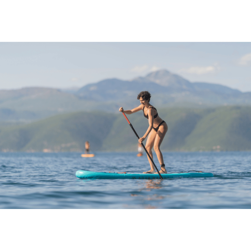 Aqua Marina 10'4" VAPOR 2026 Inflatable Paddle Board | All-Around SUP Side View