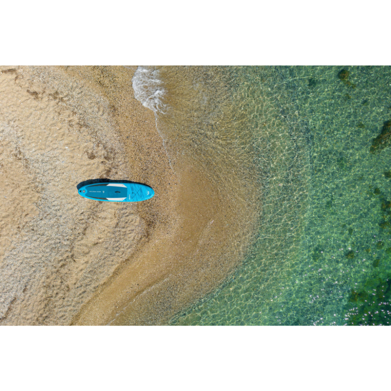 Aqua Marina 10'4" Vapor 2021 Inflatable Paddle Board SUP on the ground
