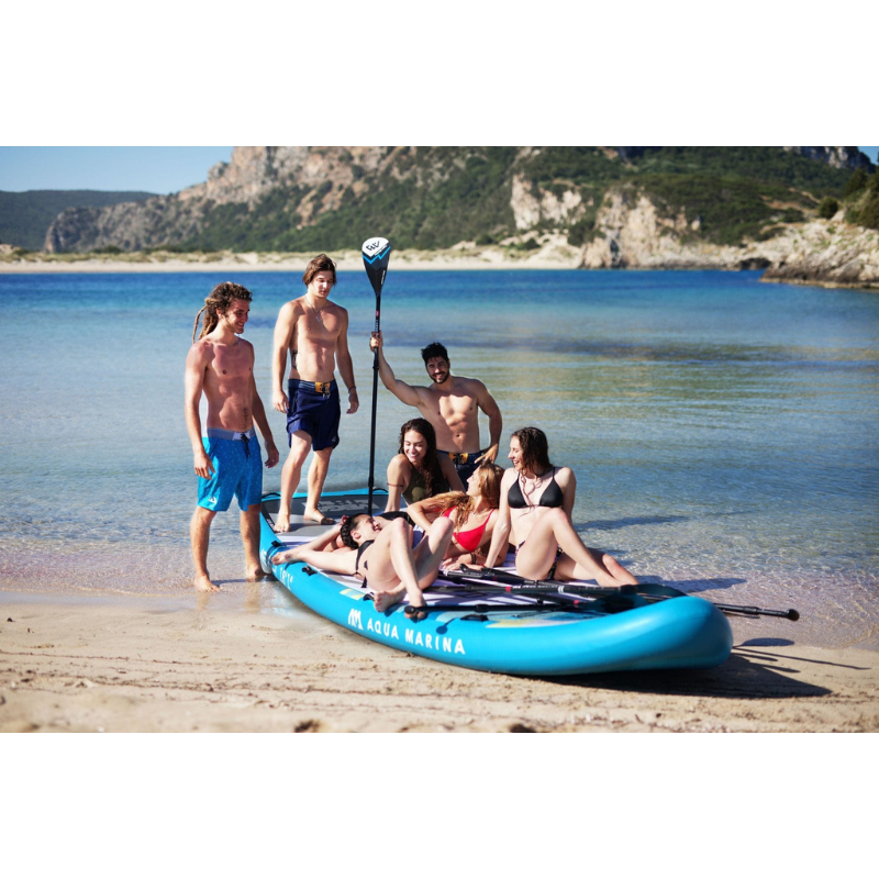 Aqua Marina 18'1" Mega Inflatable Paddle Board lifestyle photo