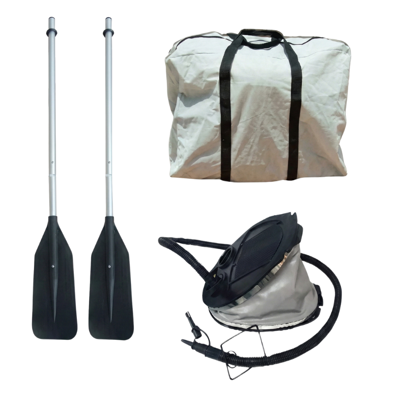 Aqua Marina 8’6" x 4’1″ Motion Inflatable Speed Boat Yacht all accessories 