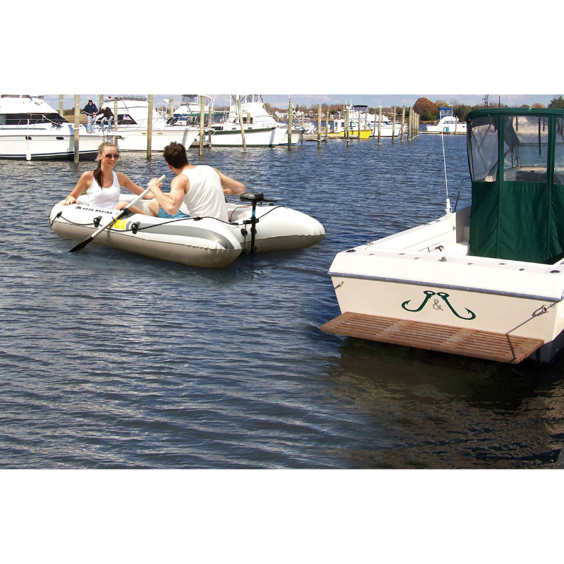 Aqua Marina 8’6" x 4’1″ Motion Inflatable Speed Boat Yacht for Fishing & Sports Lifestyle Photo