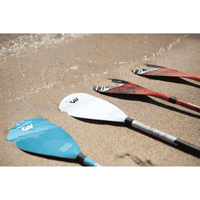 Thumbnail for Aqua Marina Adjustable Fiberglass SUP Paddle on the ground