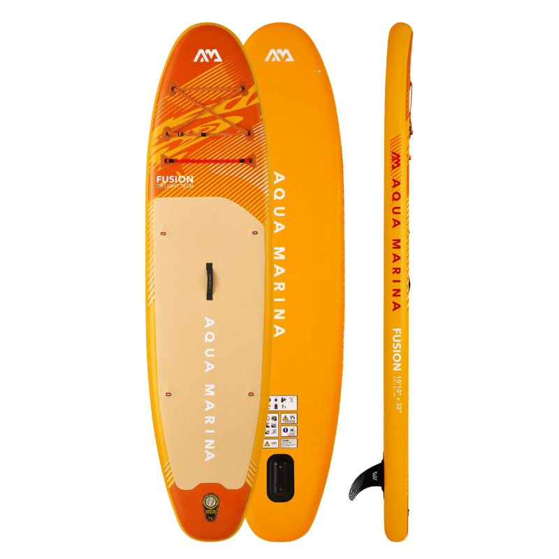 Aqua Marina Fusion 10'10" All-Around Inflatable Paddle Board - Orange