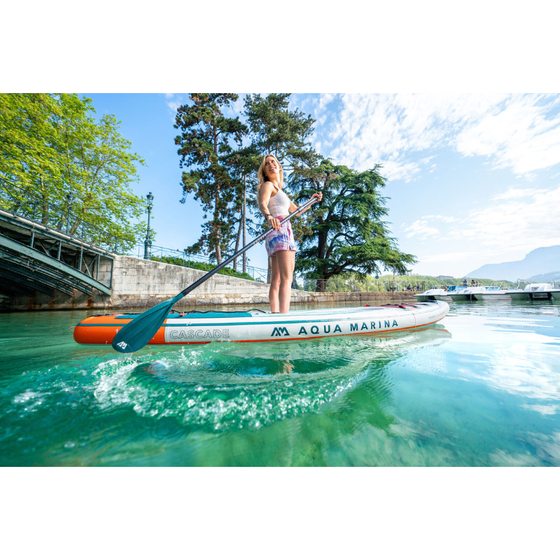 Aqua Marina CASCADE 11'2" All-Around iSUP-Kayak in Action