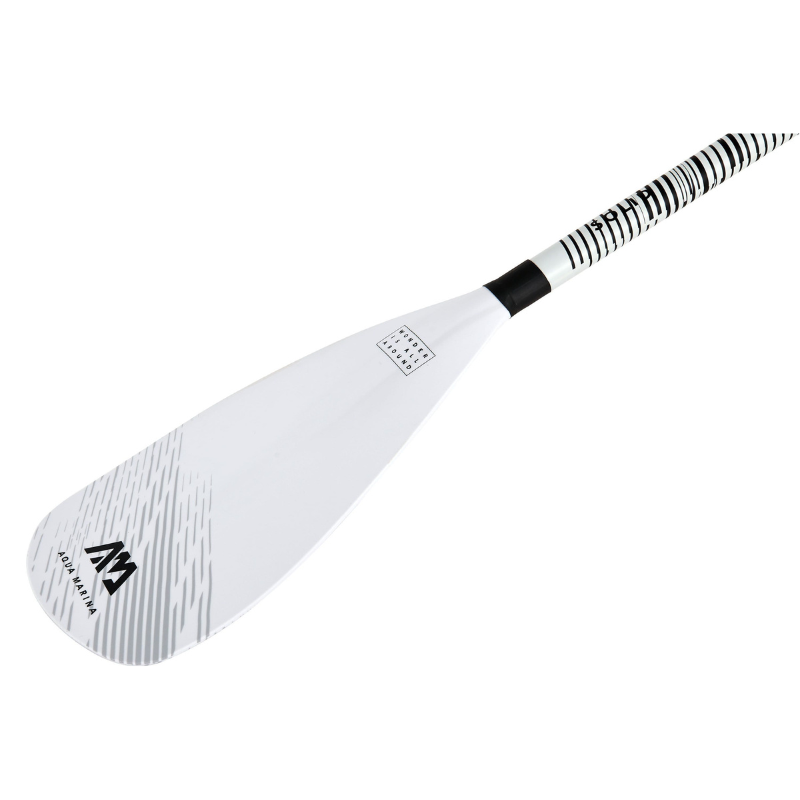 Blade of the Aqua Marina Adjustable Fiberglass SUP Paddle
