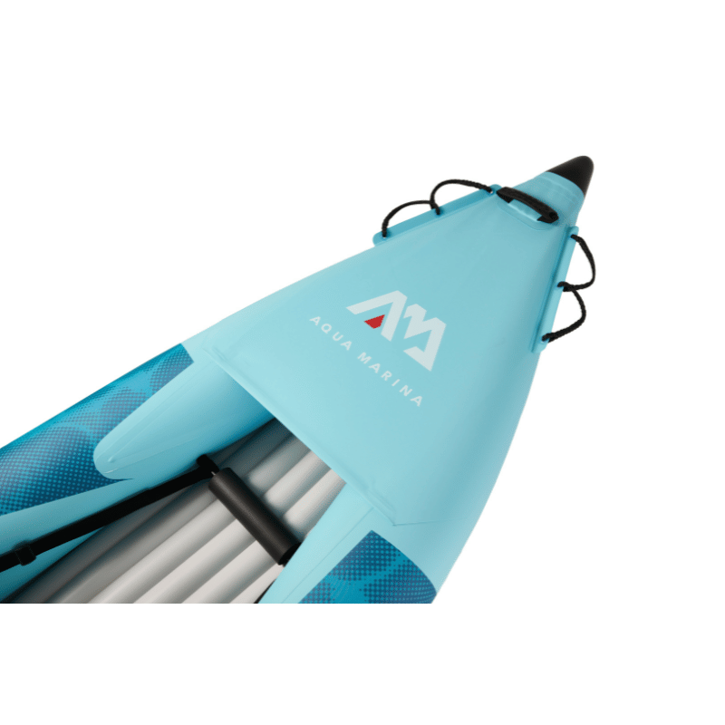 Bow of the Aqua Marina 13'6″ BETTA-412 Recreational Inflatable Kayak (2026) | 2-Person