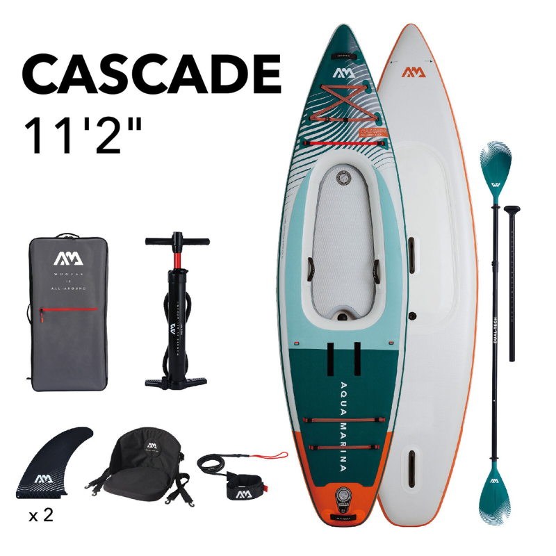 Aqua Marina CASCADE 11'2" All-Around iSUP-Kayak