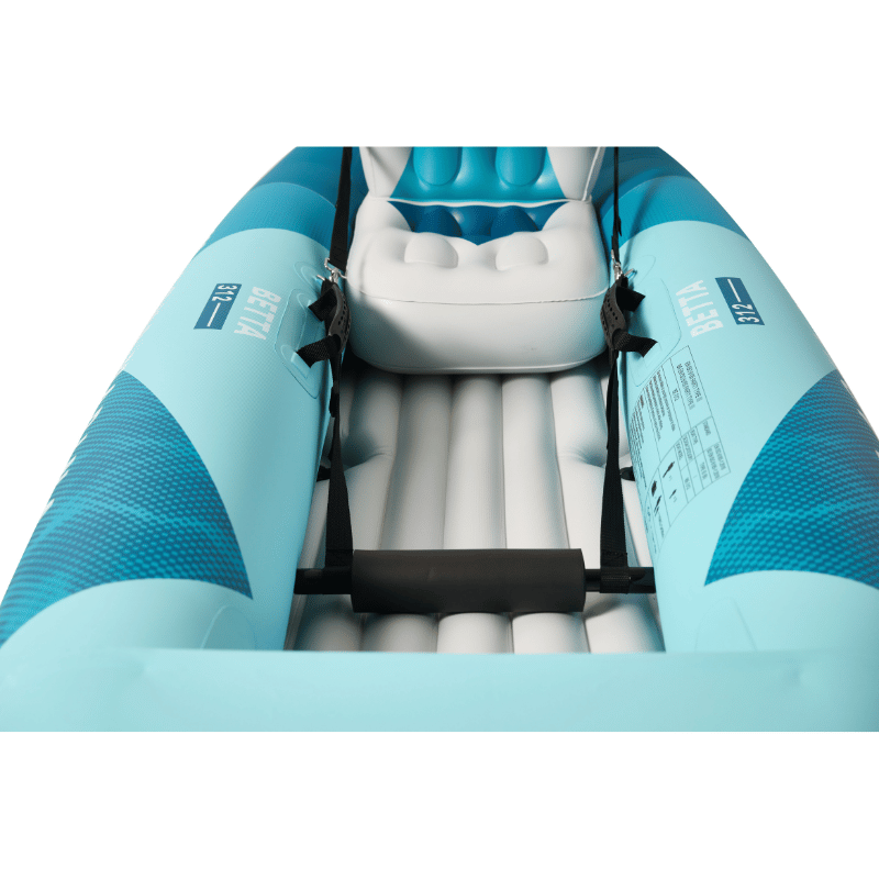 Fron view of the Seat and Cockpit of Aqua Marina 13'6″ BETTA-412 Recreational Inflatable Kayak (2026) | 2-Person