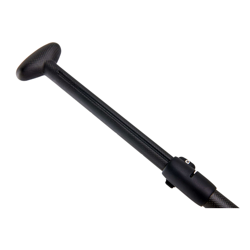 Handle of a Aqua Marina Carbon X Adjustable Carbon SUP Paddle
