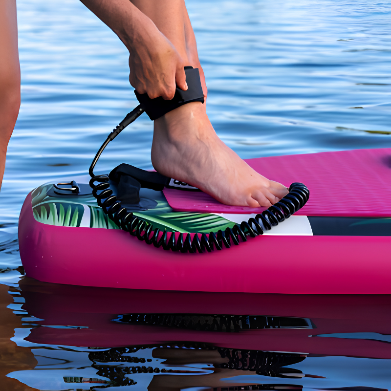 Leash for POP Royal Hawaiian Palm 10'6" Inflatable Paddle Board — Neon