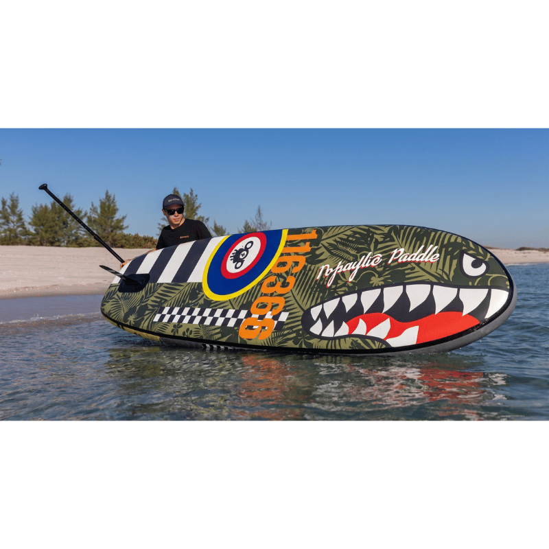 Lifestyle Photo of POP El Capitan Bomber 11'6" Inflatable All-Around Paddle Board SUP