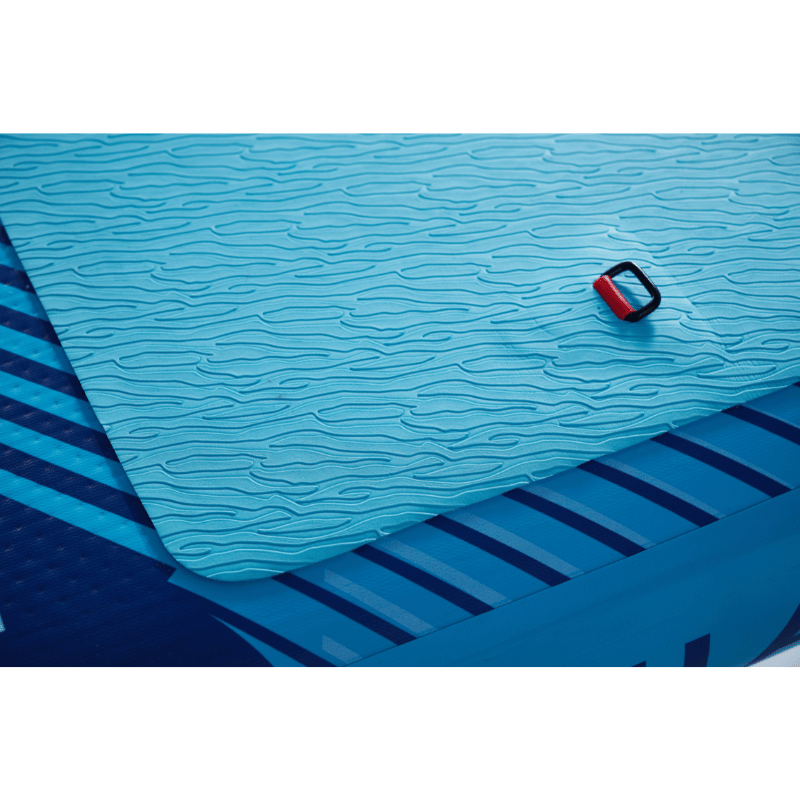 New sand ripple grooved EVA footpad of the Aqua Marina 10'4" VAPOR 2026 Inflatable All-Around SUP