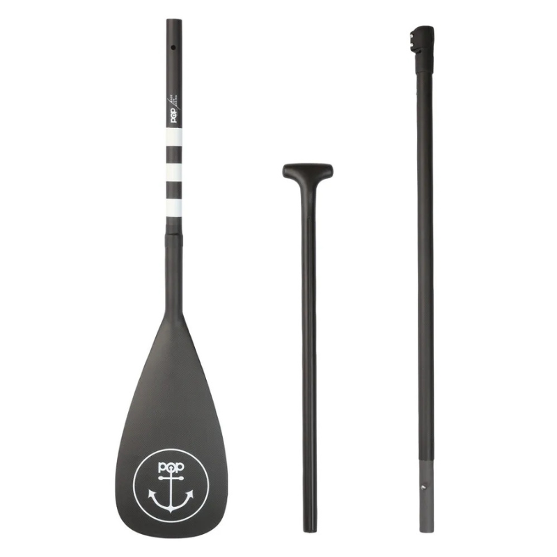 POP Ratchet 3-Piece Full Carbon Fiber SUP Paddle