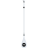 Thumbnail for Side View of POP Trooper 2-Piece Adjustable Fiberglass SUP Paddle - White