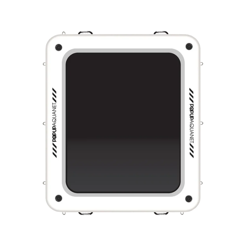 POPUP AquaNet 8′ × 7′ Inflatable Floating Dock Platform Top View