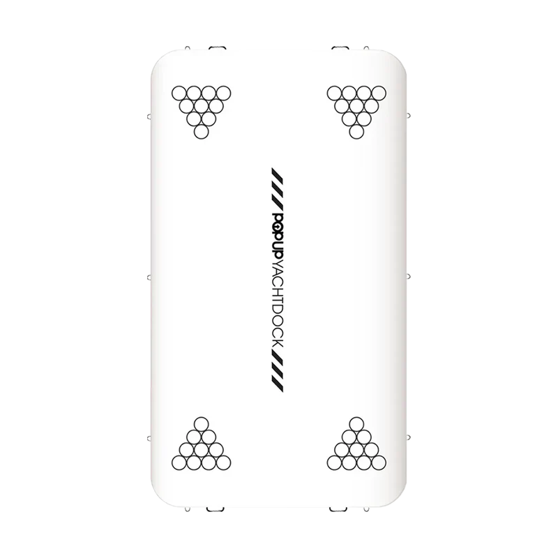 POP YachtDock 14' Inflatable Floating Dock Platform Bottom View