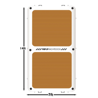 Thumbnail for POP YachtDock 14' Inflatable Floating Dock Platform Dimensions