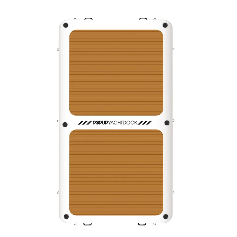 POP YachtDock 14' Inflatable Floating Dock Platform Top View