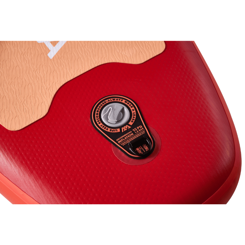 Quality rubber patched air valve of the Aqua Marina 12'0" MONSTER 2026 Inflatable Paddle Board | All-Around SUP