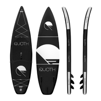 Thumbnail for Quoth 11' Black Byrne 2026 Inflatable Paddle Board SUP Kit