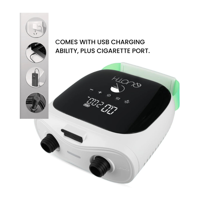 Quoth Electric Air Pump for Inflatable SUP with USB Charging and Cigarette port