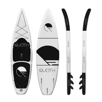 Thumbnail for Quoth 11' White Byrne 2026 Inflatable Paddle Board SUP Kit
