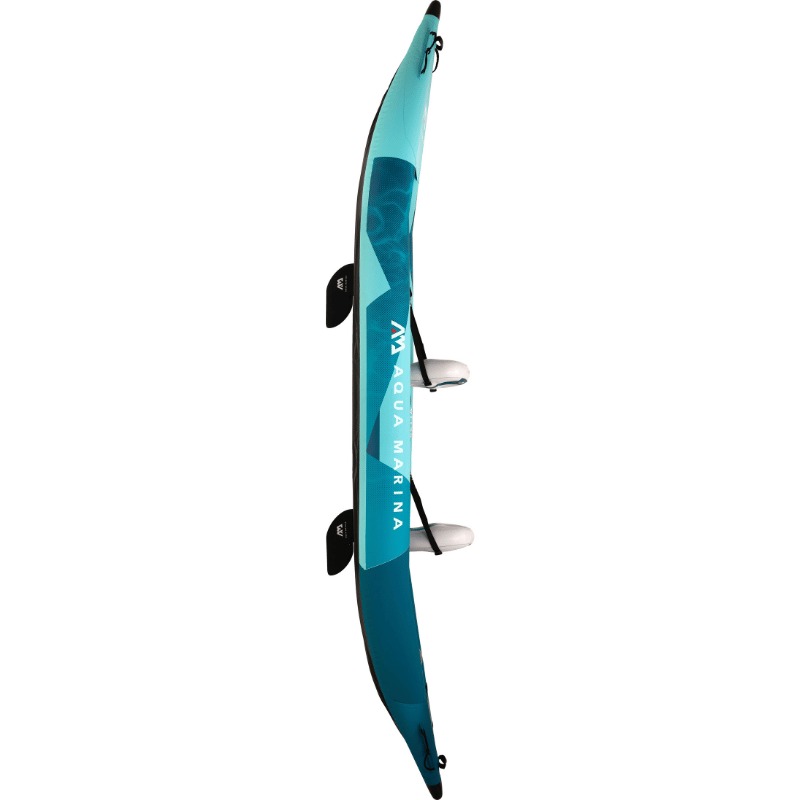 Side View of the Aqua Marina 13'6″ BETTA-412 Recreational Inflatable Kayak (2026) | 2-Person