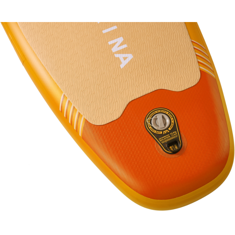 Tail of Aqua Marina Fusion 10'10" All-Around Inflatable Paddle Board SUP 