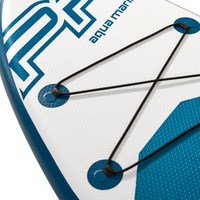 Thumbnail for Aqua Marina 10’2” Pure Air Inflatable Paddle Board All-Around SUP bungee cord