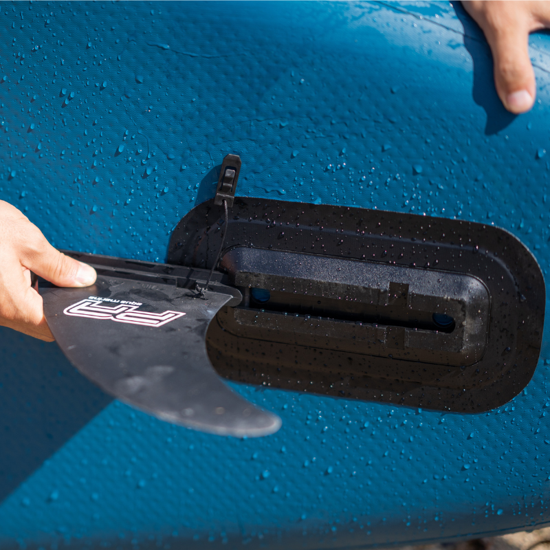 Aqua Marina 10’2” Pure Air Inflatable Paddle Board All-Around SUP center fin
