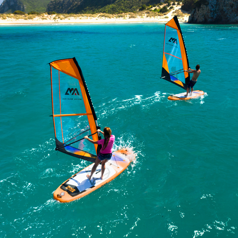 Aqua Marina 10’6 Blade Windsurf 2021 Inflatable Paddle Board SUP add on sail rig