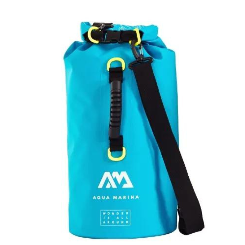 light blue dry bag