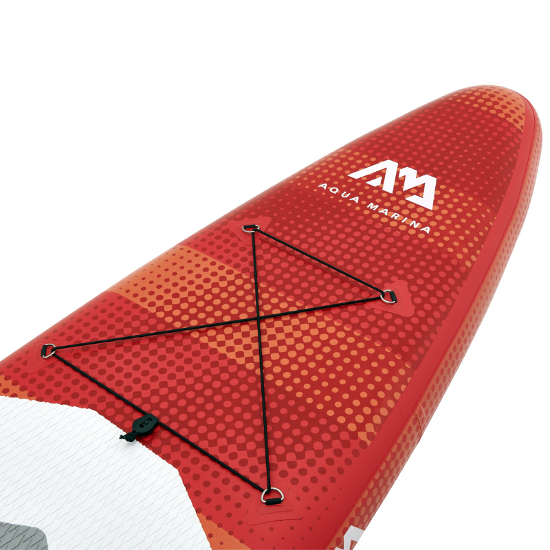 Aqua Marina 22‘0″ AIRSHIP 2020 Race Team Inflatable Paddle Board SUP bungee cord