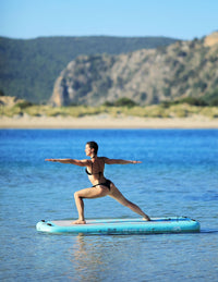 Thumbnail for Aqua Marina 8’2” Peace 2020 Fitness Inflatable Floating Yoga Mat - Good Wave Canada