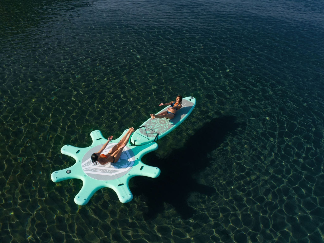 Aqua Marina 9'6" Yoga Dock 2020 Fitness Inflatable Platform - Good Wave Canada
