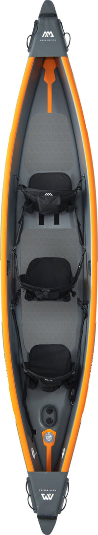 Thumbnail for Aqua Marina Tomahawk AIR-C 3-Person, DWF High-End Canoe