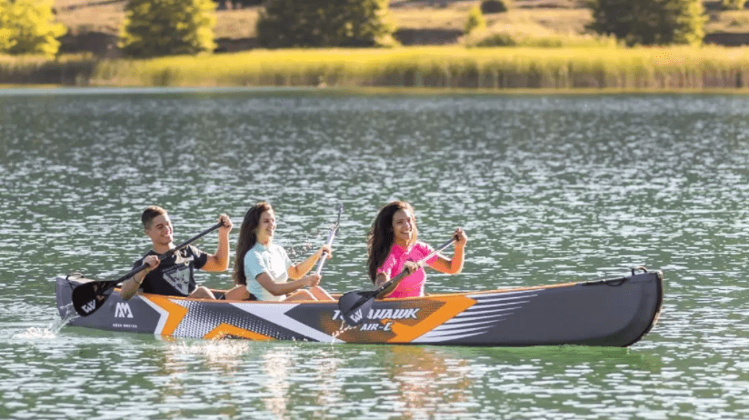 Aqua Marina Tomahawk AIR-C 3-Person, DWF High-End Canoe