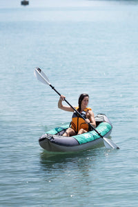 Thumbnail for Aqua Marina 9’4″ LAXO-285 2022 1-Person Recreational Inflatable Kayak - Good Wave Canada