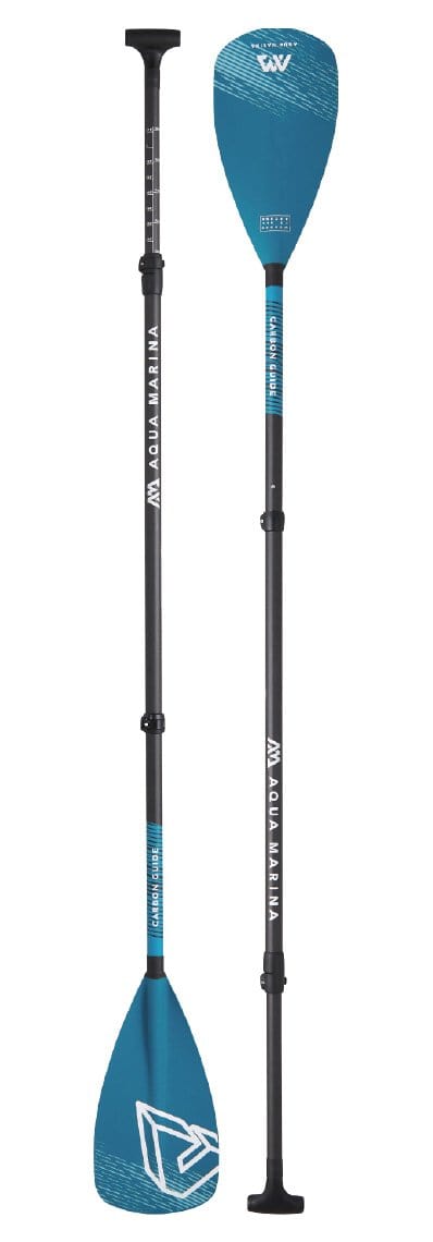 Aqua Marina Carbon Guide Adjustable Carbon/Fiberglass SUP Paddle (3 sections)