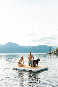 Thumbnail for POP Board Co Pop Up Dock 8'x7' Inflatable Platform - Good Wave Canada