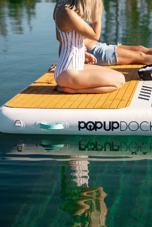 POP Board Co Pop Up Dock 8'x7' Inflatable Platform - Good Wave Canada