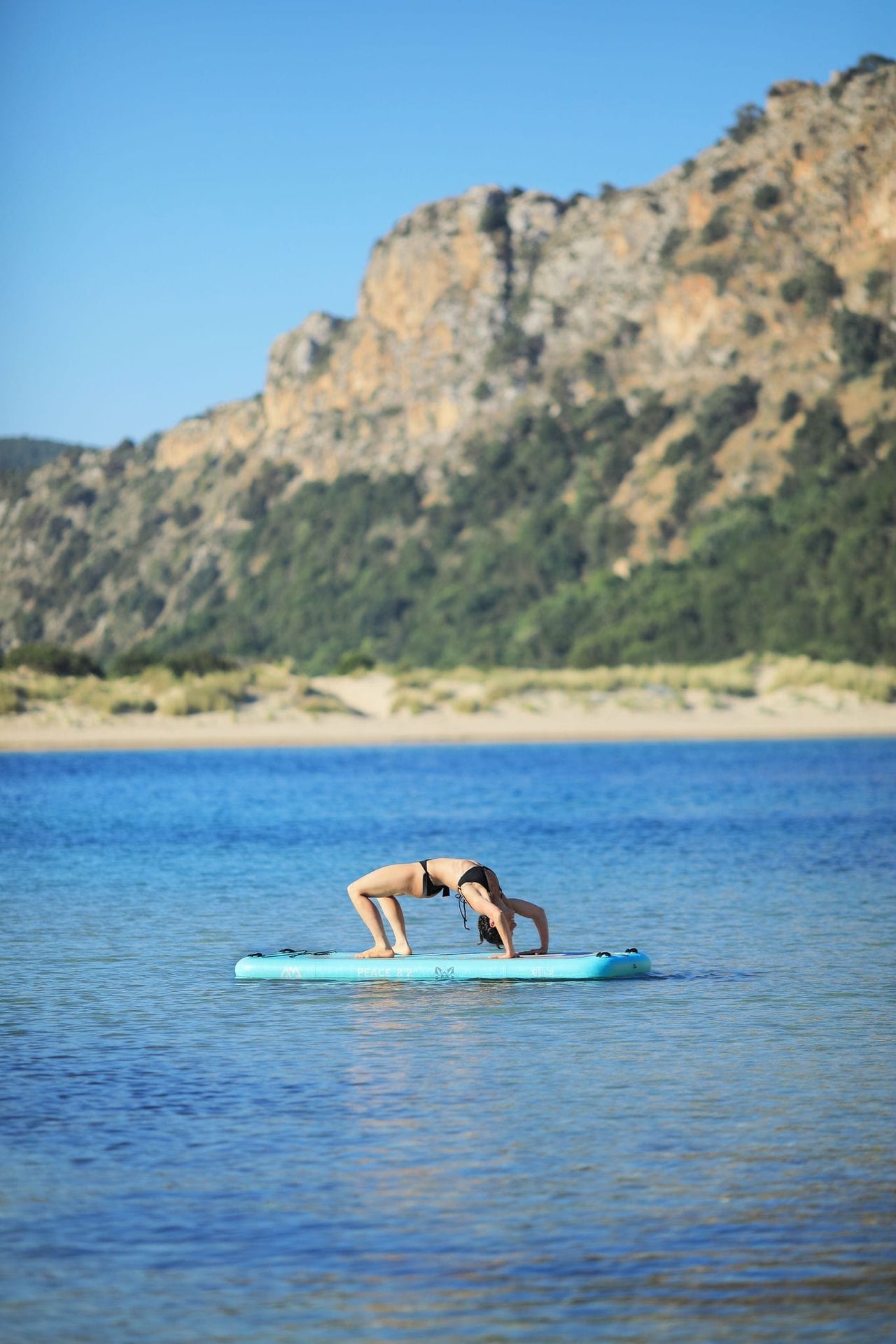 Aqua Marina 8’2” Peace 2020 Fitness Inflatable Floating Yoga Mat - Good Wave Canada